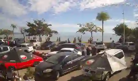 Câmera ao vivo Beira Mar Norte Koxixos em Florianópolis