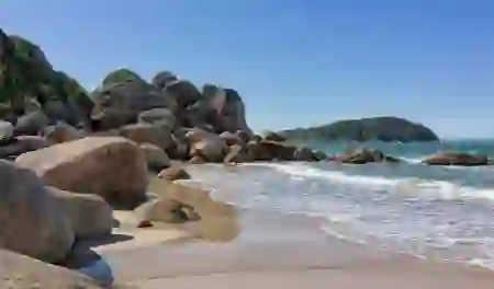 Câmera ao vivo Praia de Palmas - SC em Governador Celso Ramos